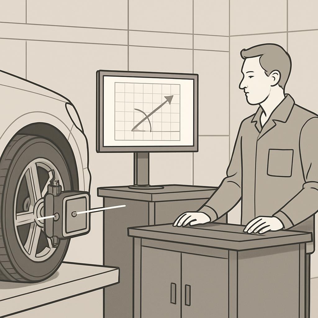Les pneus du véhicule sont calibrés et ramenés sur les légances parfaite avec le nouveau pneus.